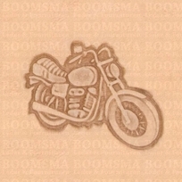 2D & 3D stamps motorcycle
