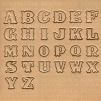 Alphabet set normal large 24 mm (per set)