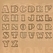 Alphabet set normal large 24 mm (per set) - pict. 1