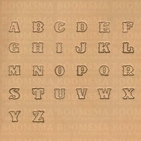 Alphabet set normal small 12 mm (per set)