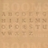 Alphabet or number set open fancy small 9 mm, alphabet (per set) - pict. 1