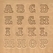 Alphabetset Leather Art 18 mm 18 mm (per set) - pict. 1