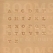 Alphabetset or numberset small alphabetset 6 á 7 mm (per set) - pict. 1