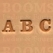 Alphabetset or numberset small alphabetset 6 á 7 mm (per set) - pict. 3