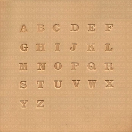 Alphabetset or numberset small alphabetset 6 á 7 mm (per set) - pict. 1