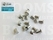 Aluminum rivets for inlay 100 pieces - pict. 2