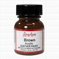 Angelus paintproducts brown Acrylic leather paint 