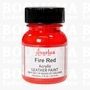Angelus paintproducts Fire Red Acrylic leather paint 