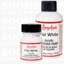 Angelus paintproducts Flat White Acrylic leather paint (Small bottle)