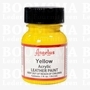 Angelus paintproducts yellow Acrylic leather paint 