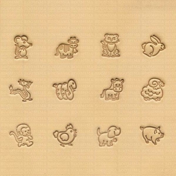 Buy your Animal stamps set max. size 15 × 15 mm (per set) online