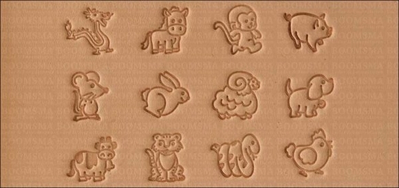 Animal stamps set max. size 15 × 15 mm (per set) - pict. 3