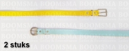 Assortment Belts 19 mm  (2 colours per pack)