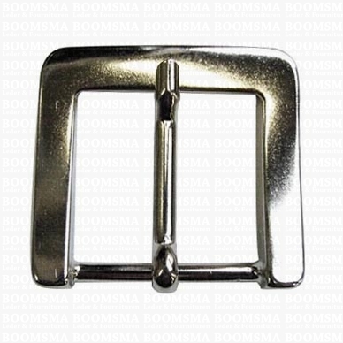 Belt buckle 40 mm silver 40 mm (17) - pict. 1