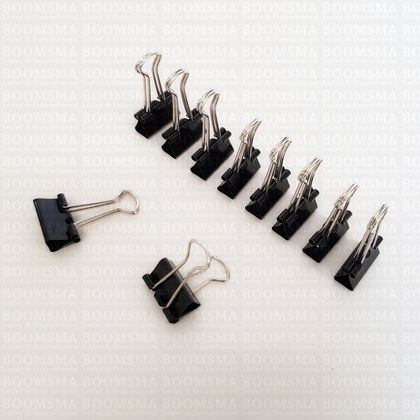 Binder clips (Fold back clips) per 10 pieces (19 mm) - pict. 2