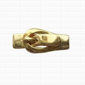Bracelet clasps gold 6 mm hook magnet - pict. 1