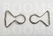 Buckle hook/loop silver hook clasp for 30 mm belt - pict. 2