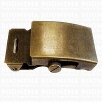 Buckle with rol 25 mm colour: L.Bronze