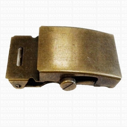 Buckle with rol 25 mm colour: L.Bronze - pict. 1