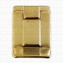 Case clasps gold key included (per pair) 40×28 mm