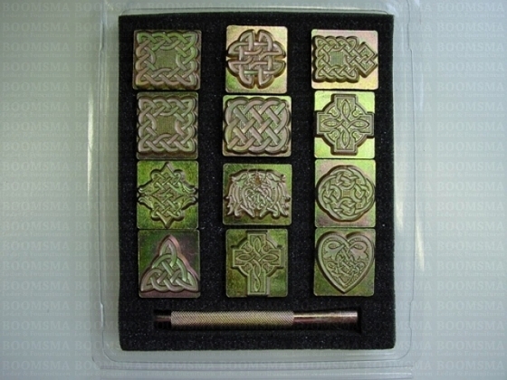 Celtic stamp set 25 × 30 mm (per set) - pict. 2