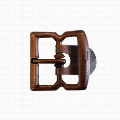 Centre bar buckle with plate Limited REDCOPPER 25 mm feedthrough - pict. 1