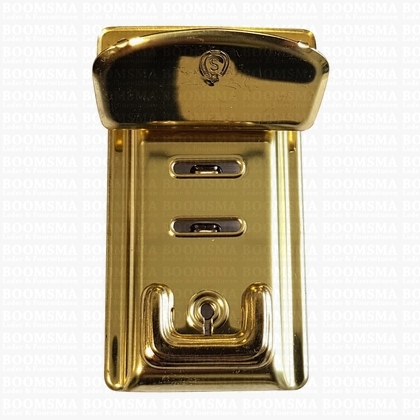 Briefcase key lock gold (per pair) - pict. 1