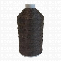 Coats Terko Satin thread dark brown Tkt 008 Tex 300 ('Thick' like 11/3 nylon thread), 1.000 meters  