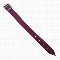 Coloured little belt (split) purple 1,5 × 20 cm 