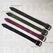Coloured little belt (split) purple 1,5 × 20 cm  - pict. 2