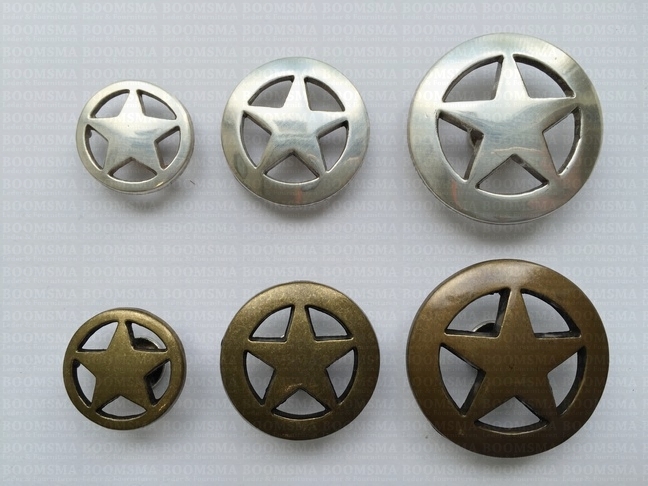 show original title Details about   Rivets Texas Star Grey 2,5 cm 2 PIECE CONCHO Kings Studded Star Lone Star State 