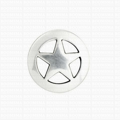 Concho: Concho Texas Star (screwback) star 20 mm nickel plated - pict. 1