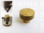 Handpress Supplies: Copper anvil for handpress gold Ø 28 mm (bottom Ø 12 mm), extra groot 