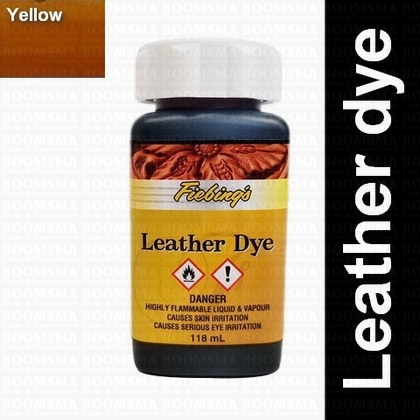 Fiebing Leather dye yellow Yellow - small bottle - pict. 1
