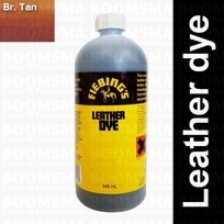 Fiebing Leather dye 946 ml (large bottle) British tan LARGE bottle