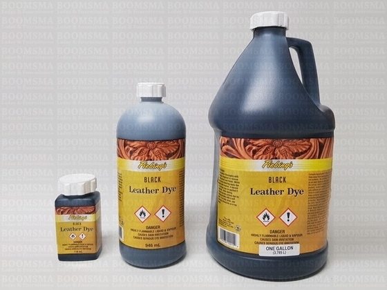 Fiebing Pro (Oil) Dye GALLON colour:black content: 3,78 liter - pict. 2