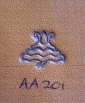 Figure stamps large AA201 (ea)
