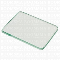 Glass burnisher 12 × 9 cm, thickness 8 mm (ea)