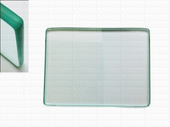 Glass burnisher 12 × 9 cm, thickness 8 mm (ea) - pict. 2