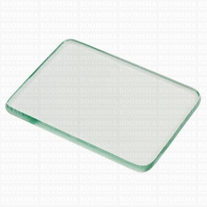 Glass burnisher 12 × 9 cm, thickness 8 mm (ea) - pict. 1