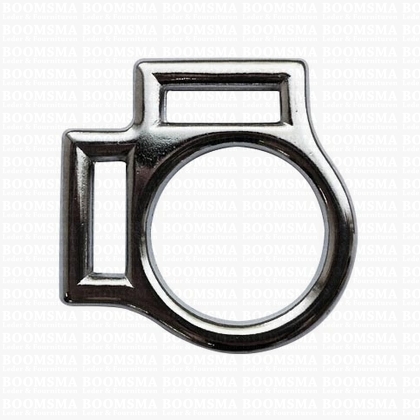 Halter square silver 19 mm (two sided) (ea) - pict. 1