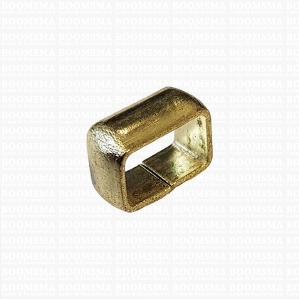Keeper wide (passant) Gold gold 10 mm (per 10 ) - pict. 1