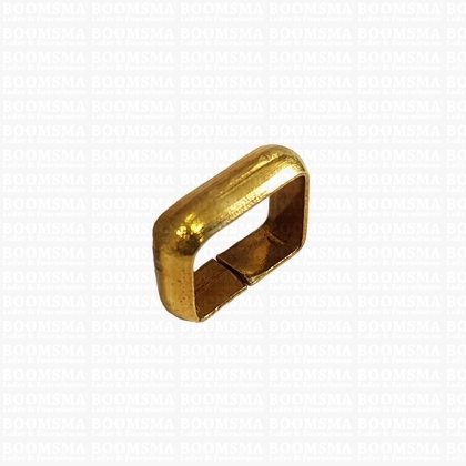 Keepers solid brass gold 12 mm (per 10) - pict. 1