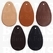 leather keychain/fobs - drop with hole - pict. 3