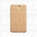 leather keychain/fobs - rectangle broad Light Natural 5,5 × 3,2 cm - pict. 1