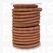 Leather lace round Ø 6 mm roll natural Ø 6 mm, rol 10 meter (per rol) - pict. 1