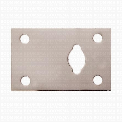 Lockplate measurements: 5,2 x 3,4 cm colour: silver - pict. 1