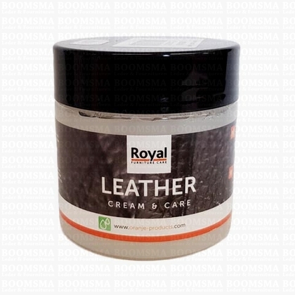 Royal (funiture care)  Leather cream & care 180 ml (per stuk) - pict. 1