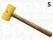 Mallet poly yellow Small 240 g - pict. 1