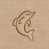 Mini 3D Stamps 'Dolphin' 15 x 11 mm